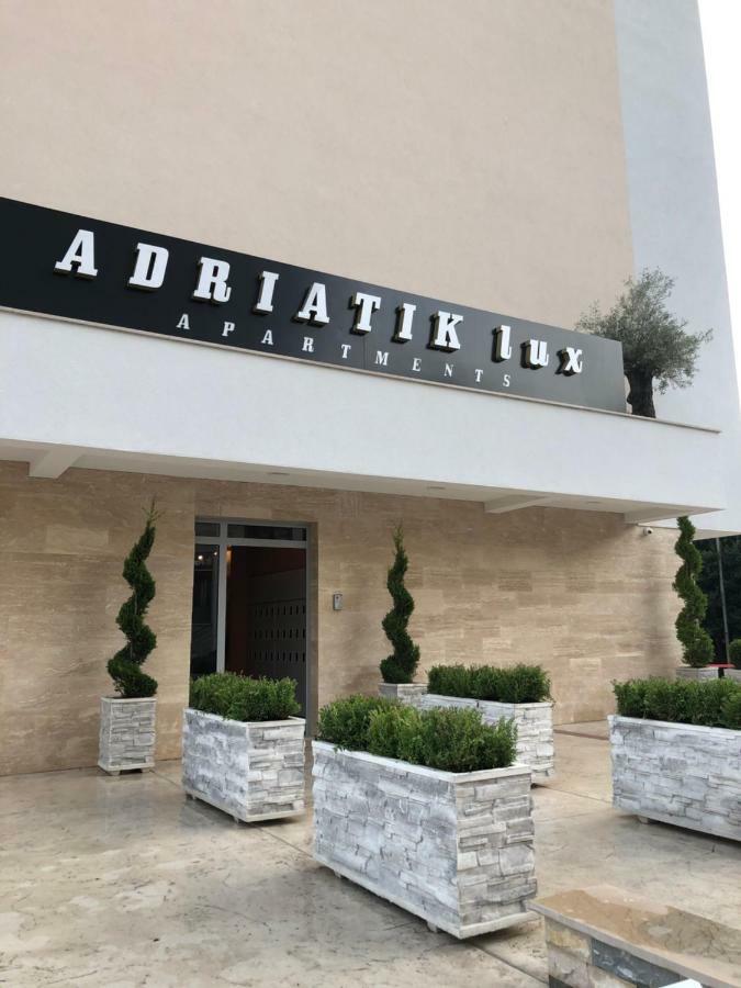 Adriatik Lux Apartments 부드바 외부 사진